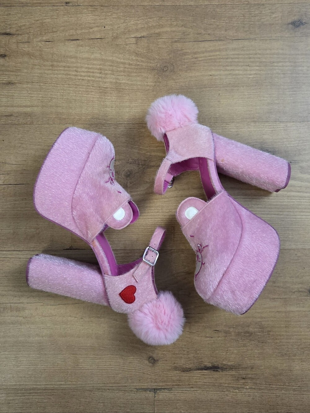 Dolls Kill x Care Bears Ball Of Fluff Platforms - Picture 9 of 12